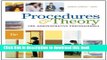 Read Procedures   Theory for Administrative Professionals (with CD-ROM) (Administrative Support