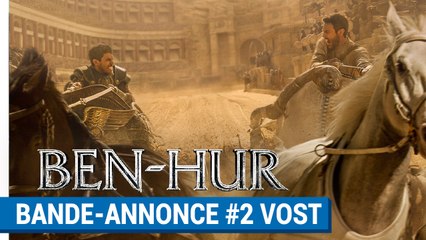 Скачать видео: BEN-HUR - Bande-annonce #2 (VOST) [au cinéma le 7 septembre 2016]