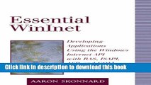 Download Essential Winlnet: Developing Applications Using the Windows Internet API with RAS,