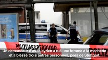 Allemagne: un mort et 3 blessés dans une agression à la machette