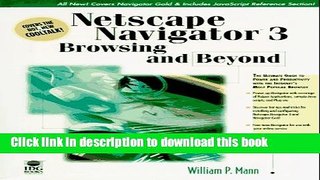 Read Netscape Navigator 3: Browsing and Beyond Ebook Free