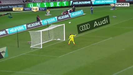 Blanco scores from halfway line