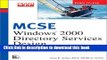 Read MCSE Training Guide (70-219): Designing Windows 2000 Directory Services Infrastructure Ebook