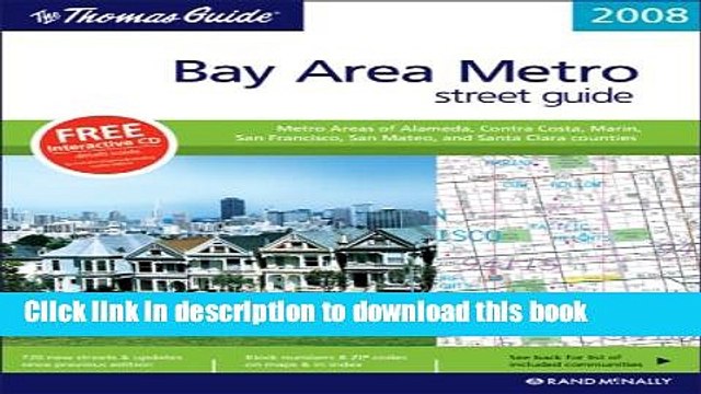 Read The Thomas Guide Bay Area Metro Street Guide (Rand McNally Bay Area Metro Streetguide) Ebook