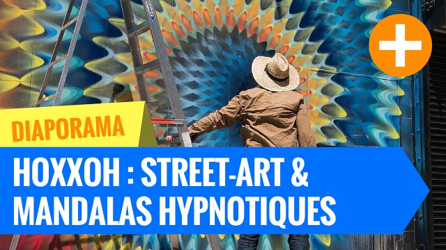 Hoxxoh : Street-art & mandalas hypnotiques