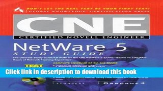 Download Cne Netware 5: Study Guide Ebook Free