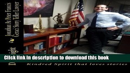 [PDF]  Jonathan At Peter Francis Geraci Story Teller Lawyer: We Talked and I Found a Kindred