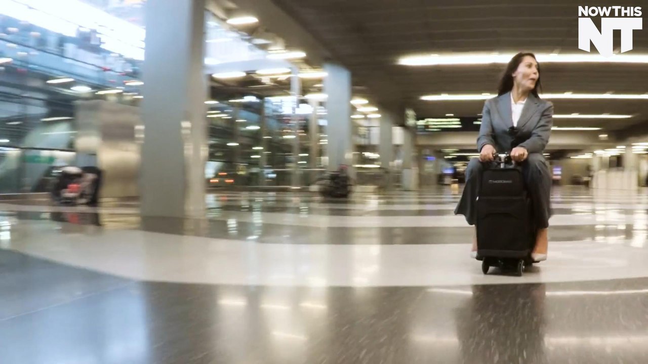 'Modobag' Lets You Ride Your Luggage Around The Airport
