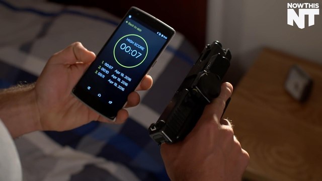 Gun Lock Connects To Smartphone App