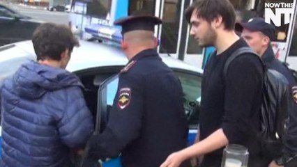 This Gay Couple Was Detained For Honoring Orlando Victims In Russia