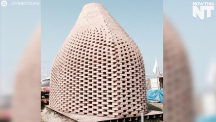 Dutch Architects Are Building Houses With Bricks Made From Trash