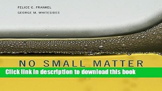 Read Book No Small Matter: Science on the Nanoscale E-Book Free