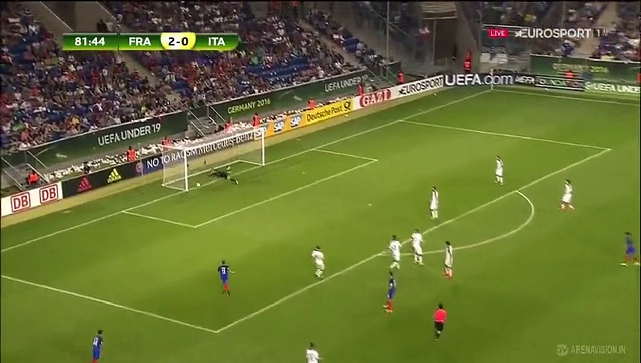 Lucas Tousart Goal HD - France (U19) 3-0 Italy (U19) - 24-07-2016