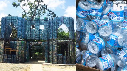 This Village Is Built Almost Entirely of Plastic Bottles
