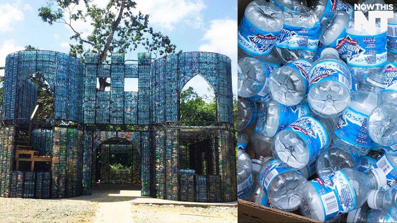 This Village Is Built Almost Entirely of Plastic Bottles