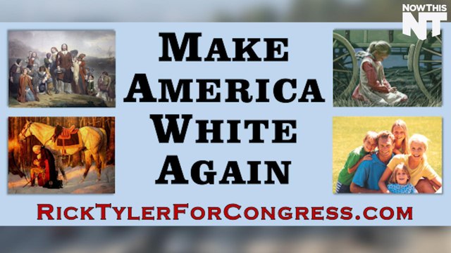 Congressional Candidate Posts 'Make America White Again' Billboard