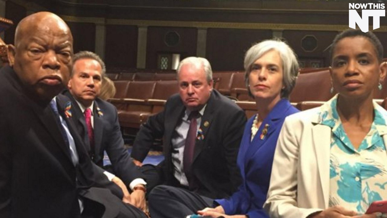 House Democrats Staged A Sit-In To Force A Vote On Gun Safety