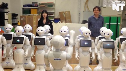 This Robot Choir Is Pretty Damn Creepy