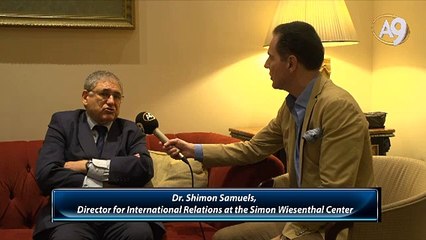 Dr. Shimon Samuels, Director for International Relations at the Simon Wiesenthal Center