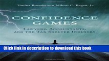 Read Confidence Games: Lawyers, Accountants, and the Tax Shelter Industry (MIT Press) ebook