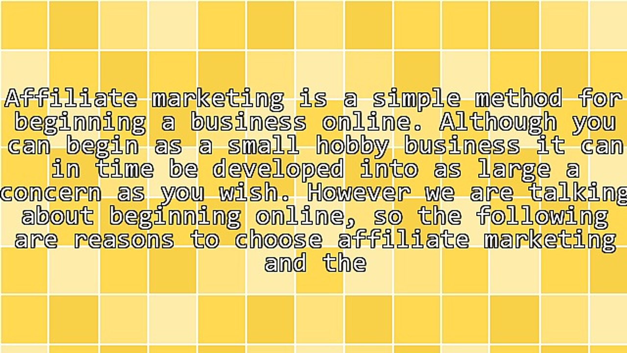 5 Reasons Why I Chose Affiliate Marketing to Begin Online