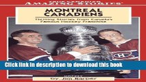 [PDF] Montreal Canadiens: Thrilling Stories from Canada s Famous Hockey Franchise (Amazing