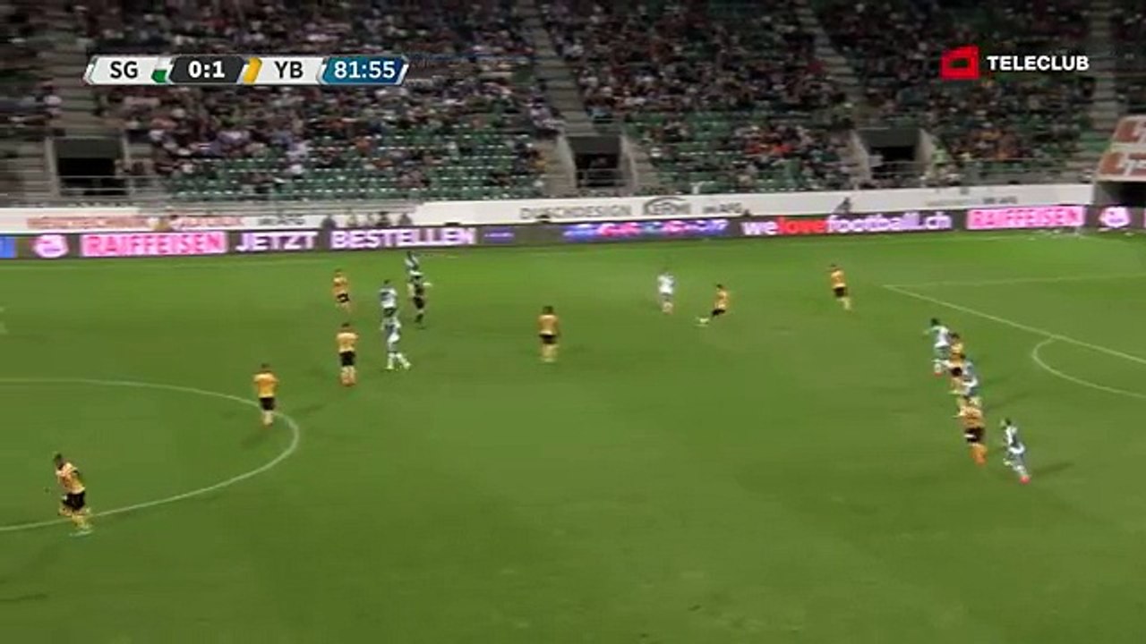 St. Gallen 0:2 Young Boys 23 July 2016 (1.Runde 2016/17)