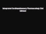 behold Integrated Cardiopulmonary Pharmacology (3rd Edition)