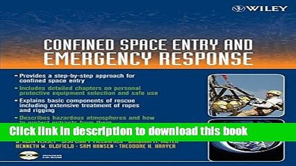 Read Confined Space Entry and Emergency Response  PDF Free