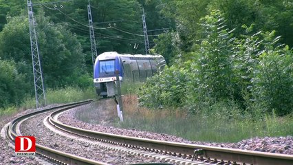 RN20 collision entre un train et une voiture