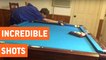 Amazing Pool Trick Shots | Pool Shark