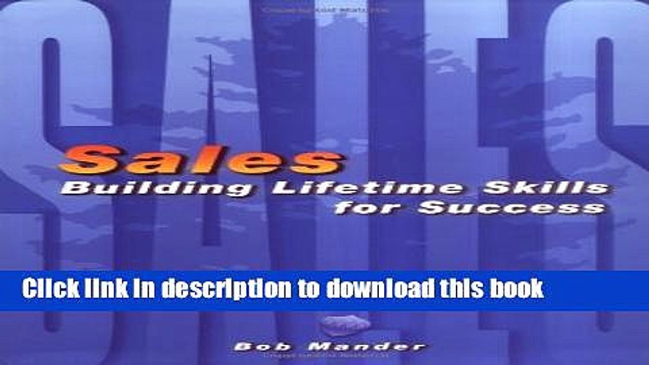 Read Sales: Building Lifetime Skills for Success Ebook Free