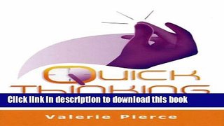 Download Quick Thinking on Your Feet PDF Free