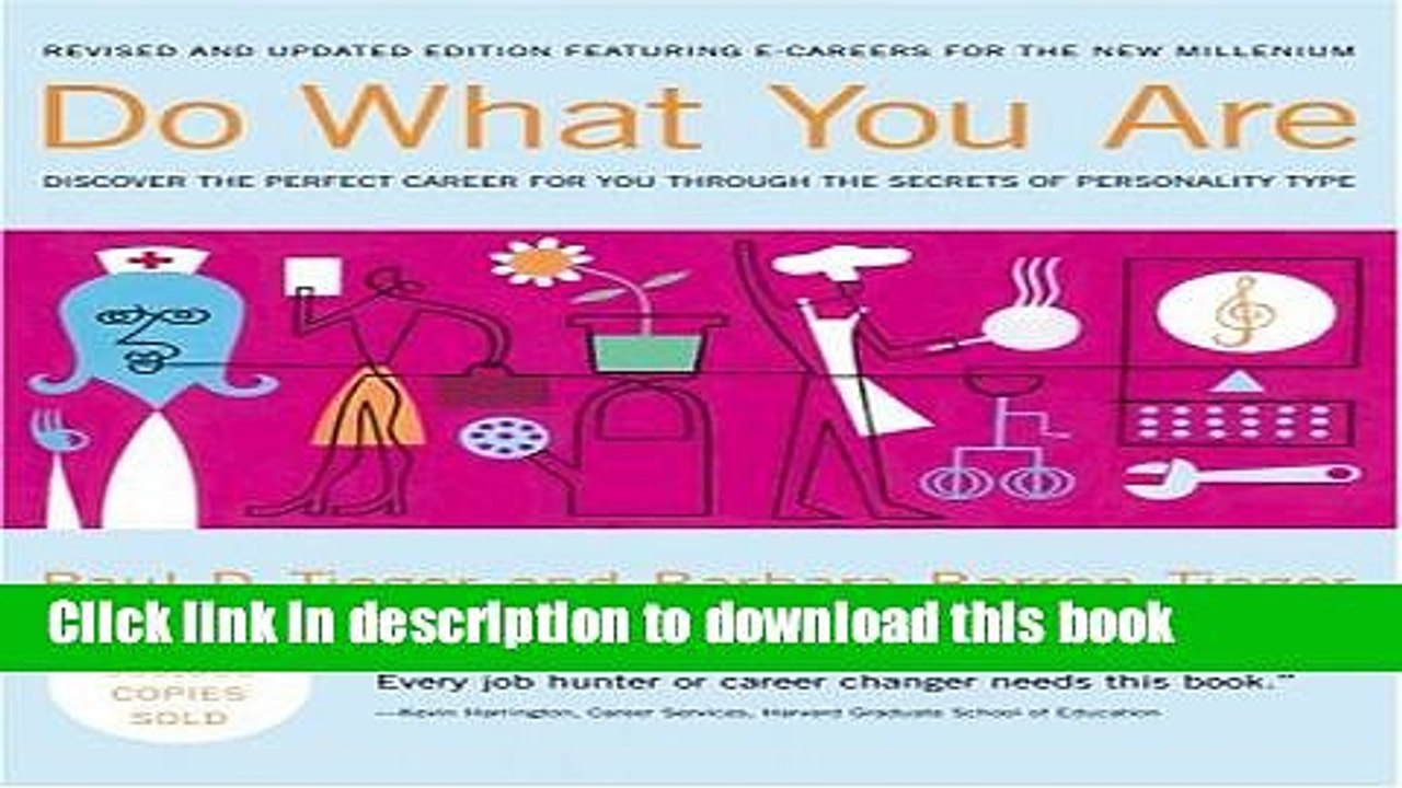 Read Do What You Are: Discover the Perfect Career for You Through the Secrets of Personality Type