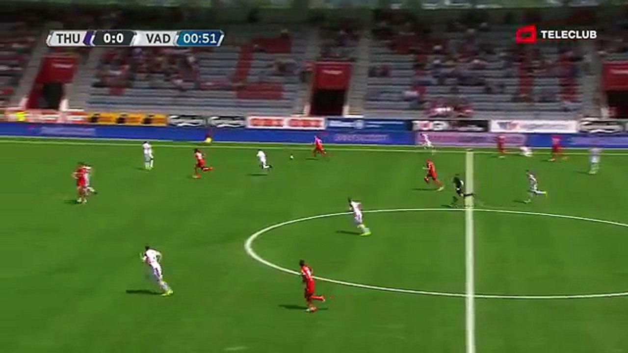 Thun 1:0 Vaduz 24 July 2016 (1.Runde 2016/17)