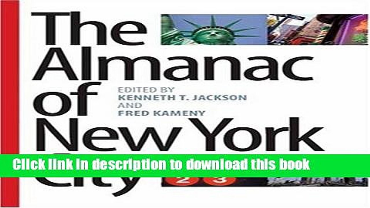 Read The Almanac of New York City  Ebook Free
