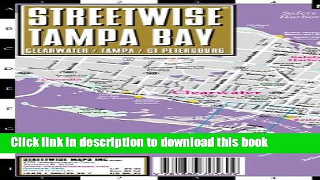Read Streetwise Tampa Map - Laminated City Center Street Map of Tampa, Florida - Folding pocket