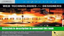 Download Exploring Web Technologies for Designers (Graphic Design/Interactive Media) Ebook Free