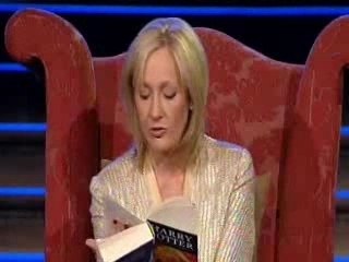 SPOILER JKR lit le premier chapitre de HP7 SPOILER