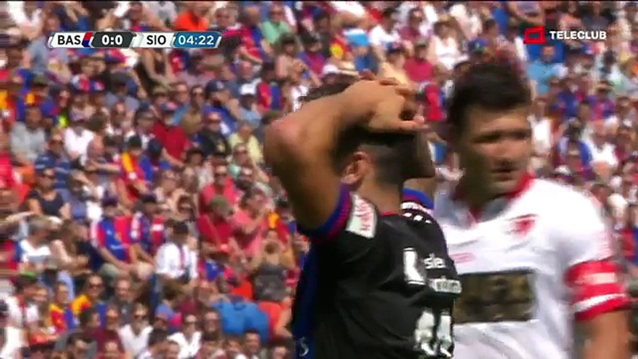 FC Basel 3:0 Sion  24 July 2016 (1.Runde 2016/17)