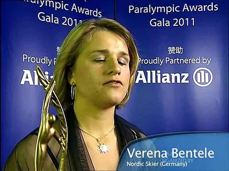 verena bentele @ paralympics awards 2011