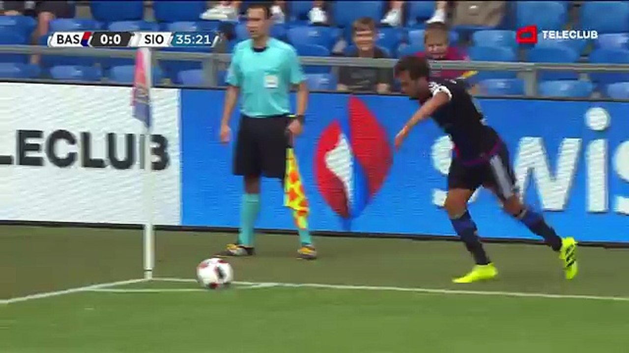 FC Basel 1:0 Sion  24 July 2016 (1.Runde 2016/17)