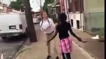 Hot videos - Woman drops child to fight!!!!
