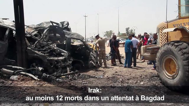 Irak: au moins 12 morts dans un attentat au nord de Bagdad