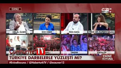 'Ölenlerin canı da Erdoğan'ın canı kadar değerli' dedi, Habertürk stüdyodan çıkardı