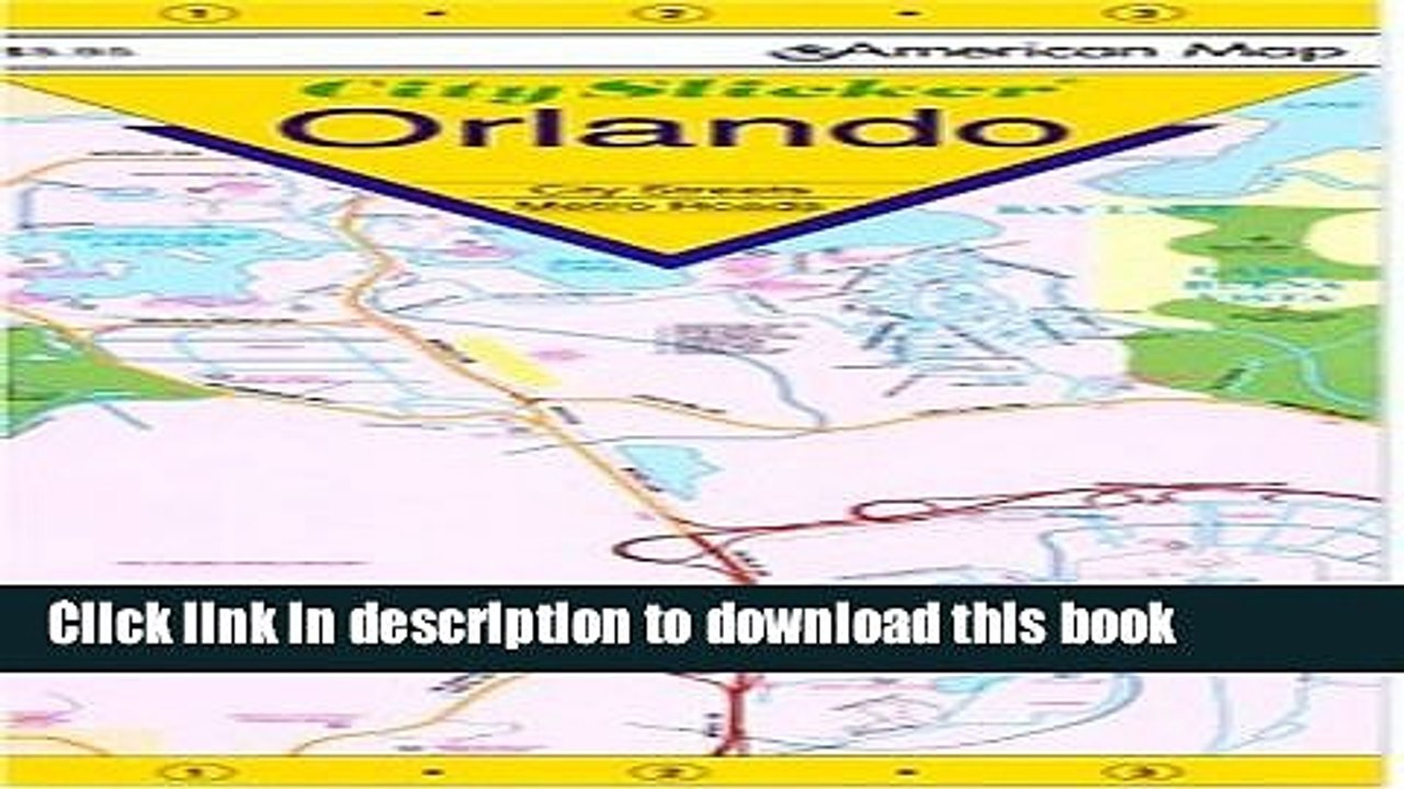 Read Orlando, FL City Slicker (Laminated)  Ebook Free