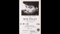 Bob Dylan - Backwater Blues - Carnegie Chapter Hall - Live Original Record - November 4 - 1961