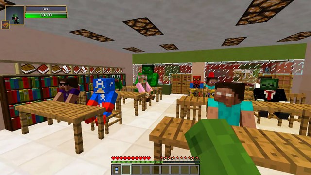 Minecraft School - BECOMING VAMPIRES WITH DRACULA!