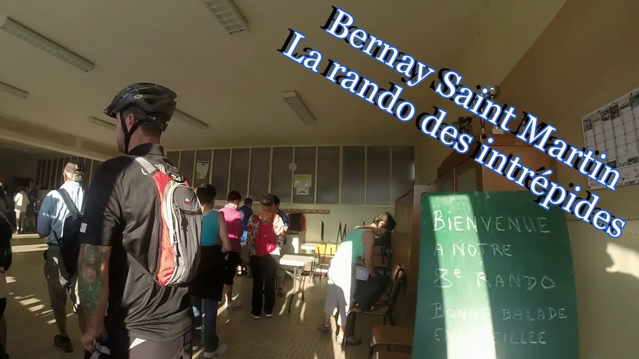 Rando des intrepides à Bernay saint martin