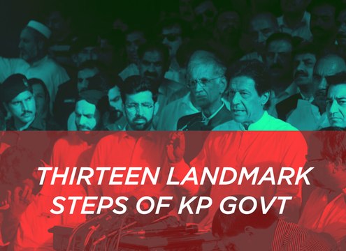 Imran Khan Announced Thirteen Landmark Steps of KP Govt